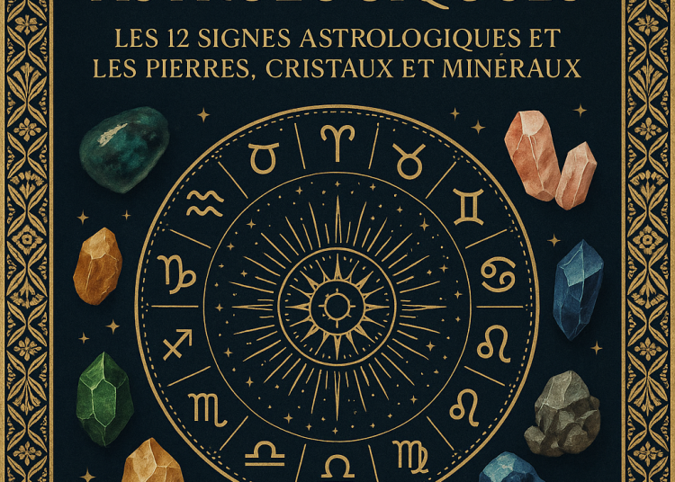 LES 12 SIGNES ASTROLOGIQUES ET LES PIERRES, CRISTAUX ET MINÉRAUX